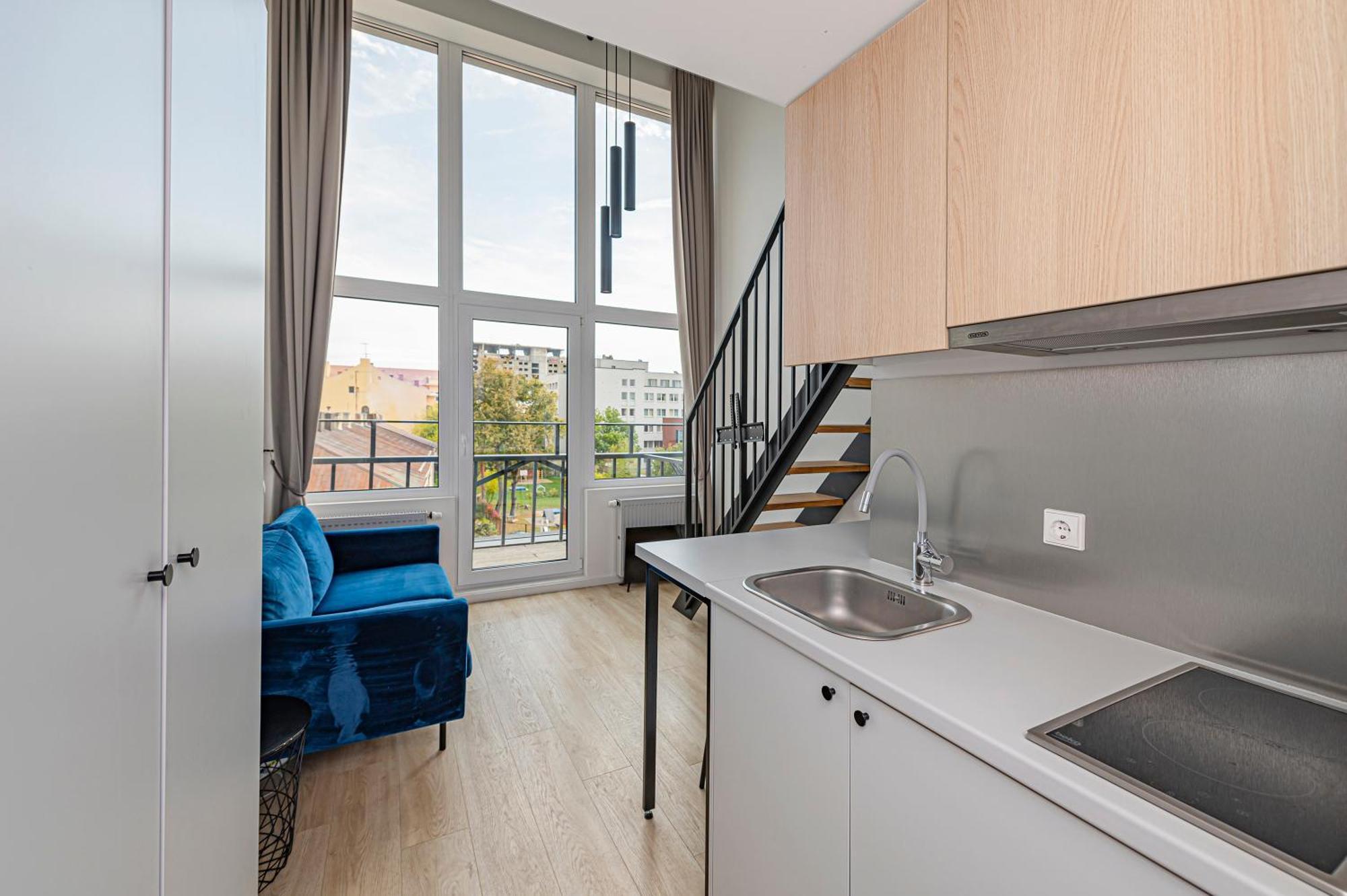 Mini Loft 1 Bd Apt By Hostlovers Каунас Екстериор снимка